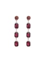 thumb Rectangle Stones Charming drop earring 0