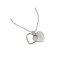 thumb 925 Sterling Silver With Smooth Simplistic Heart Locket Necklace 4