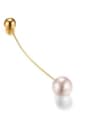thumb Temperament Gold Plated Pink Shell Drop Earrings 1