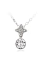 thumb Fashion Round Austria Crystal Star Necklace 2