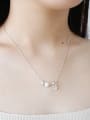 thumb 925 Sterling Silver With 18k Rose Gold Plated Romantic Monogram & Name Necklaces 1