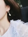 thumb Alloy With Gold Plated Cute Shell Earrings 1