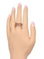 thumb Simple Three-in-one Alloy Ring Set 1