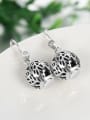 thumb Simple Personalized Hollow Ball Earrings 2