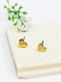 thumb Creative Twill Design Heart Shaped Earrings 0