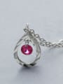 thumb Pink Water Drop Necklace 2