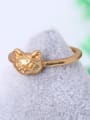 thumb Fashion 16K Gold Plated Cat Shaped Ring 1
