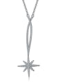 thumb Fashion micro-inlay AAA zircon star necklaces 0