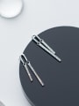 thumb 925 Sterling Silver With White Gold Plated Fashion Earrings 0