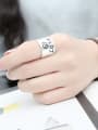 thumb Personalized LOVE Silver Opening Ring 1