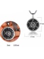 thumb Stainless Steel With Antique Silver Plated Trendy Star of david Necklaces 2