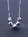 thumb S925 Silver Round Necklace 0