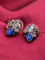 thumb Fresh and Colorful Flowers Shaped Alloy stud Earring 3