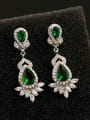 thumb S925 Sterling Silver Anti-allergy Dinner  European and American quality Cluster earring 1