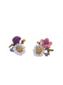 thumb Beautiful Flower Shaped stud Earring 0