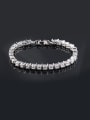 thumb Europe And The United States The Original Single Womens AAA Zircon Bracelet 0