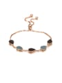 thumb S925 Sterling Silver Inlaid Turquoise Bracelet 0