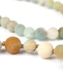 thumb Natural Irregular Stone Pendant Women Necklace 2