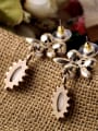 thumb Lovely Flower Shaped Alloy Necklace 2