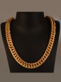 thumb 18K Fashion Flat Chain Necklace 0