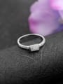 thumb New Design Rectangular Zircons Fashion Ring 2