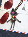 thumb Delicate Unisex Robot Shaped Necklace 2