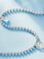 thumb 925 Silver austrian Crystal Anklet 2