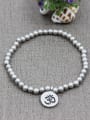 thumb Fashion Silver Plated Beads Charm Bracelet 3