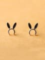 thumb Tiny Bunny Ears stud Earring 0