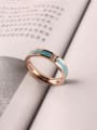 thumb Simple Personality Marble Grain Ring 1