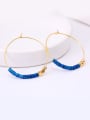 thumb Women Exquisite Handmade Round Shaped Earrings 0