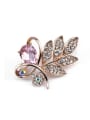 thumb new 2018 2018 2018 2018 2018 2018 Rose Gold Plated Crystals Brooch 0