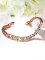 thumb All-match Colorful Heart Shaped Crystal Bracelet 1