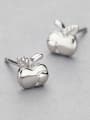 thumb Natural Style Apple Shaped Earrings 2