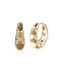 thumb Women 18K Gold Geometric Shaped clip on Earring 0
