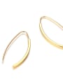 thumb Stainless Steel With IP Gold Plated Fashion Stud Earrings 2