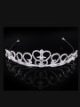 thumb Crown Princess Bride Princess Pearl Wedding Tiara Hair Wedding Accessories 0