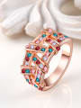 thumb Elegant Multi-color Austria Crystal Ring 2