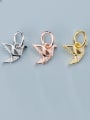 thumb 925 Sterling Silver With  Cubic Zirconia  Personality Paper Crane  Pendants 0