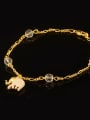 thumb 18K Gold Plated Beads Elephant Bracelet 3