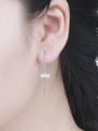 thumb Temperament Shell Pearl Line Earrings 1
