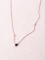 thumb Rose Gold Plated Simple Style Necklace 1
