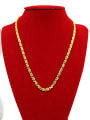 thumb Women All-match Gold Plated Heart Shaped Necklace 1