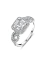 thumb High-grade Zircon Engagement Ring 0