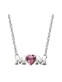 thumb S925 Silver Letter-shaped Necklace 0
