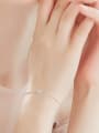 thumb Simple Heart shape Zircon Women Bracelet 1