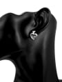 thumb Fashion Heart shaped Stud Earrings 1