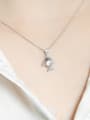 thumb 925 Sterling Silver With  Cubic Zirconia Personality goldfish Necklaces 1