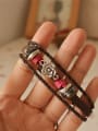 thumb Vintage Women Flower Shaped Bracelet 2