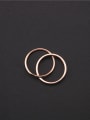 thumb Simple Style Double Circle Ring 3